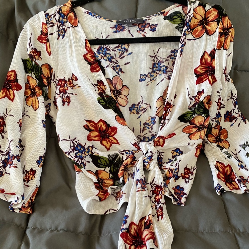 Crop blouse